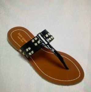 Kate spade, 9M, black & gold